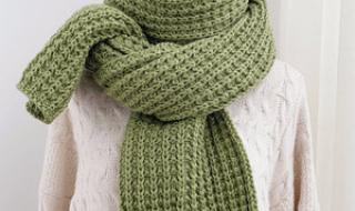 围巾的编织方法